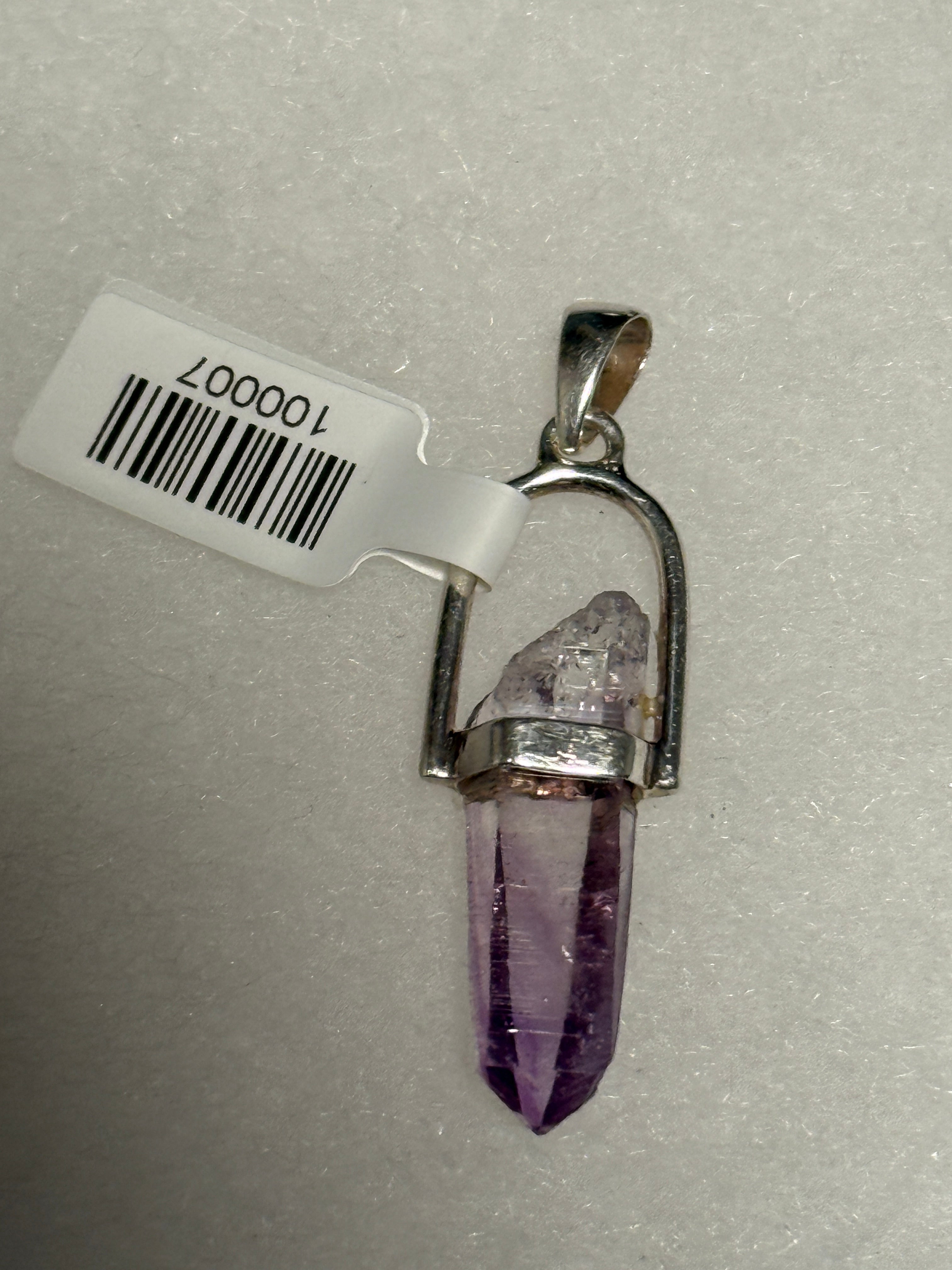 Amethyst Crystal Pendant