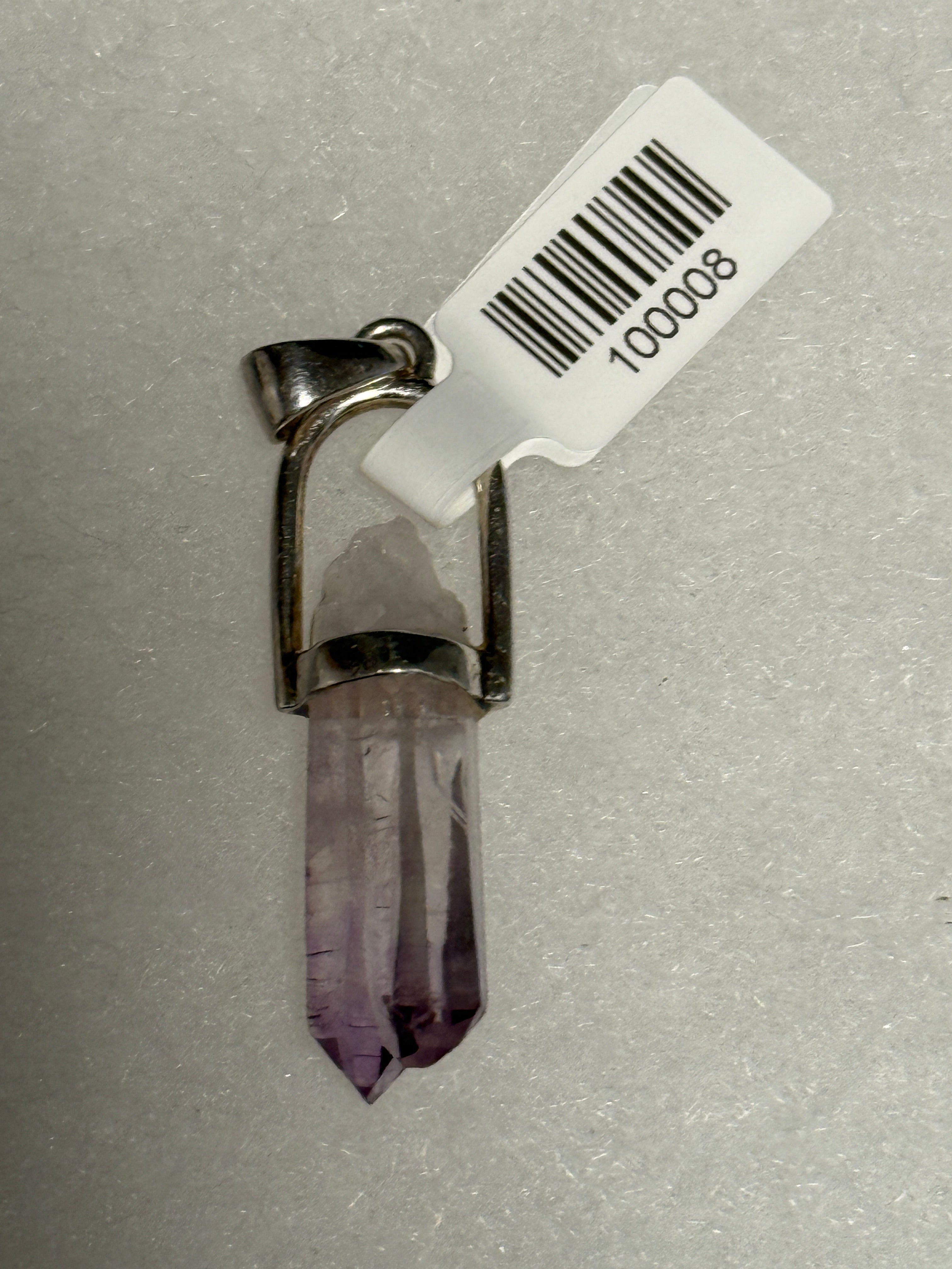Amethyst Crystal Pendant