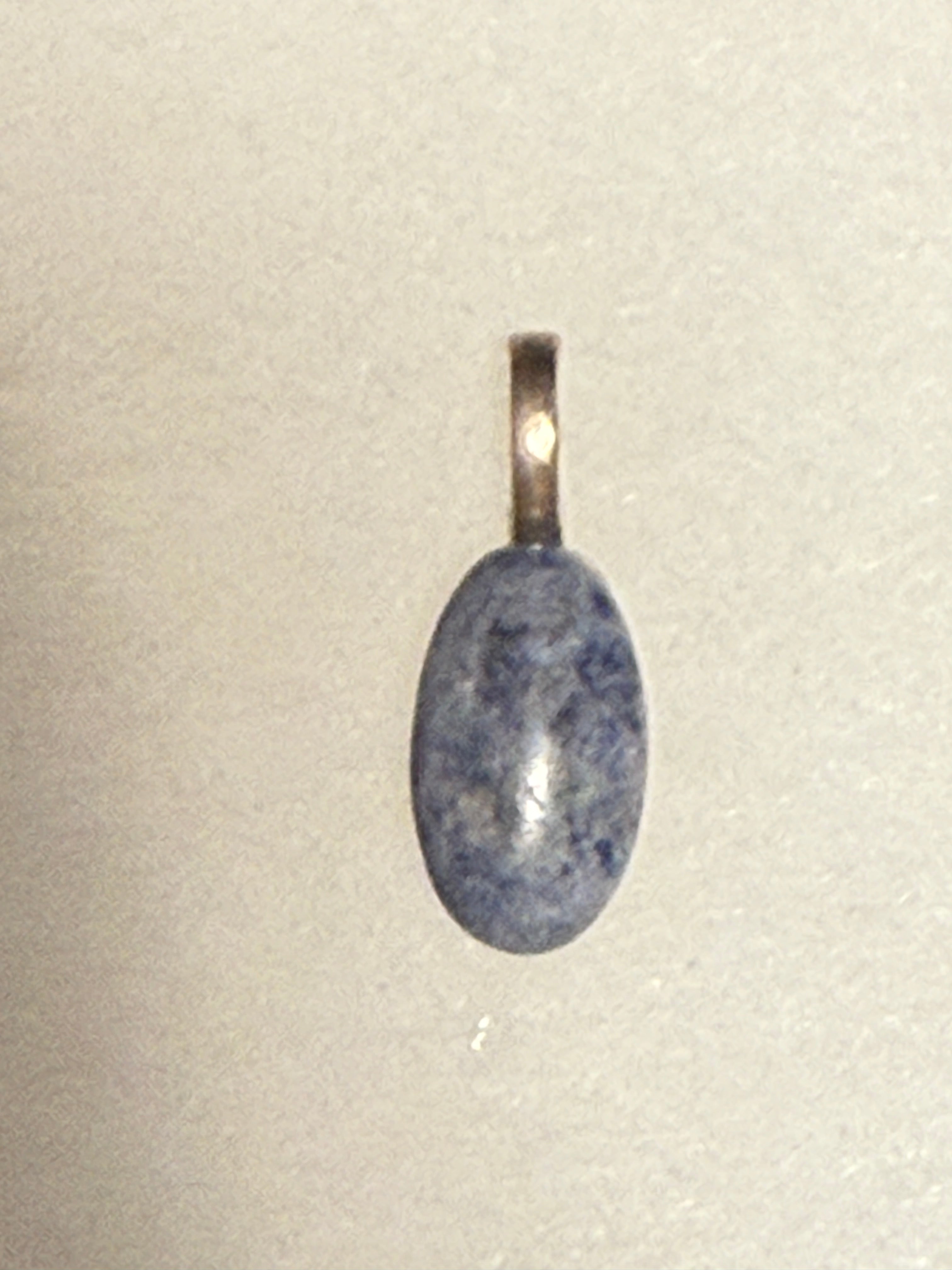 Azurite Agate Pendant
