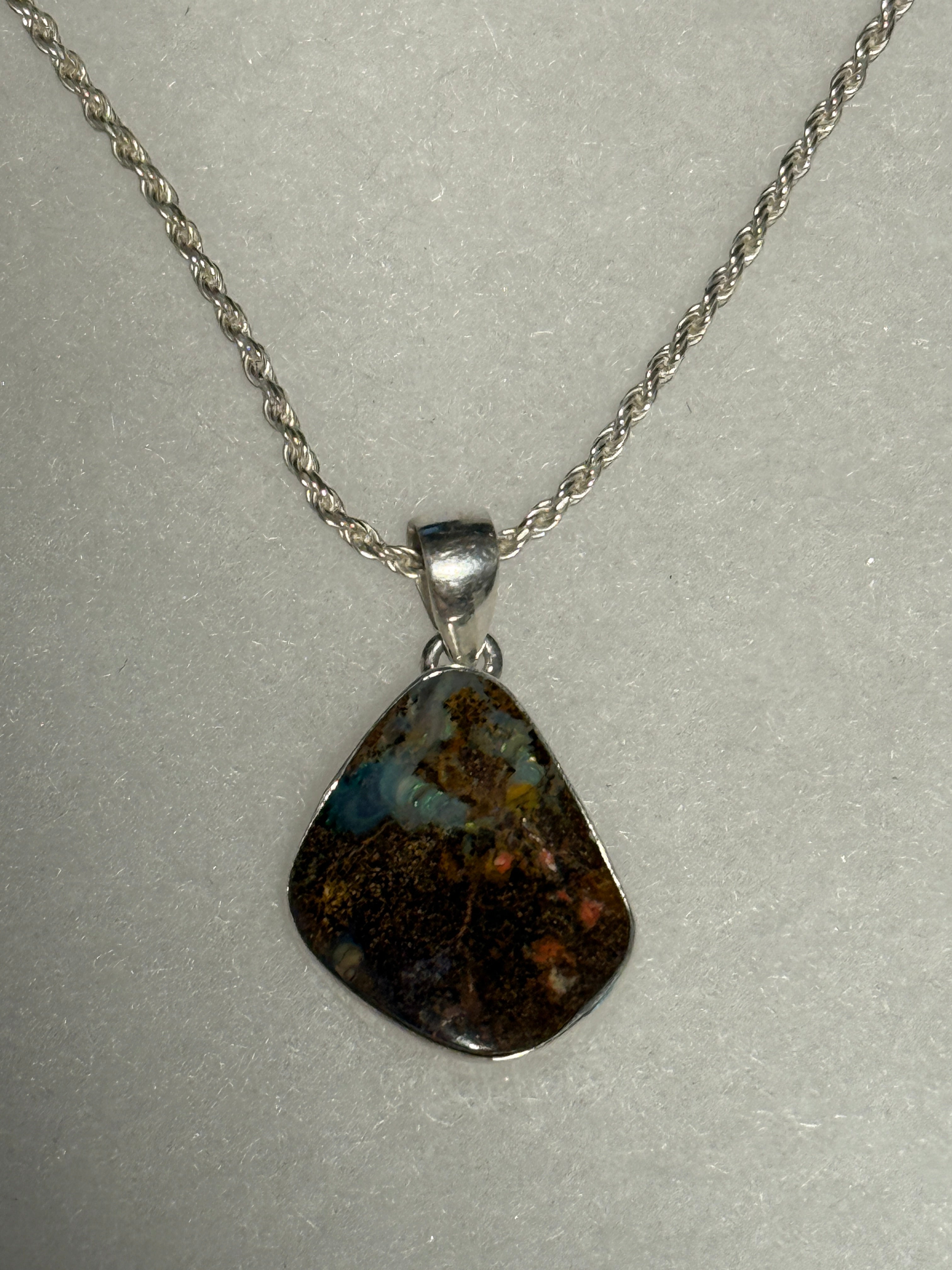 Boulder Opal Necklace
