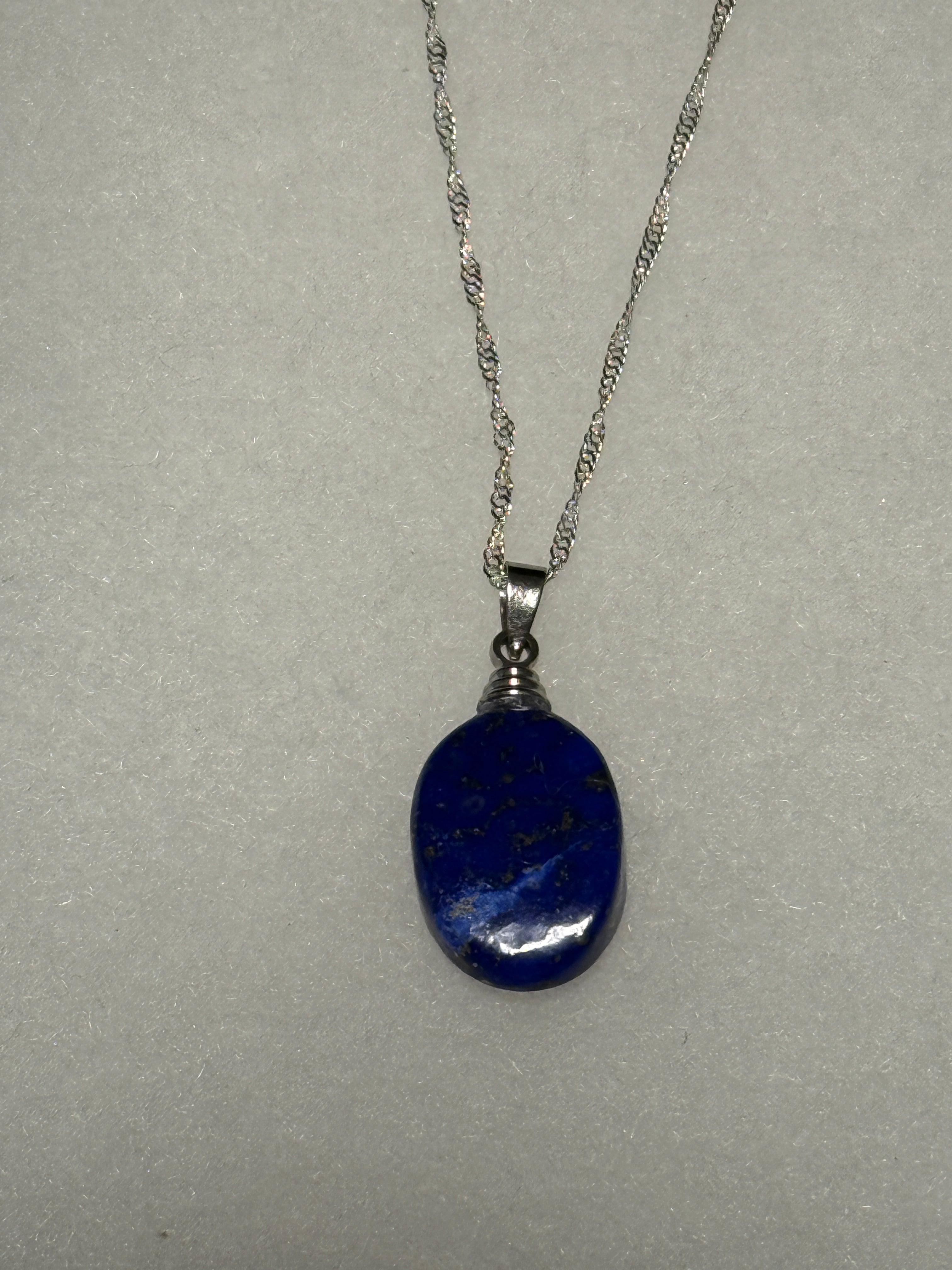 Lapis Lazuli Oval Pendant