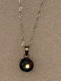 Black Opal Necklace