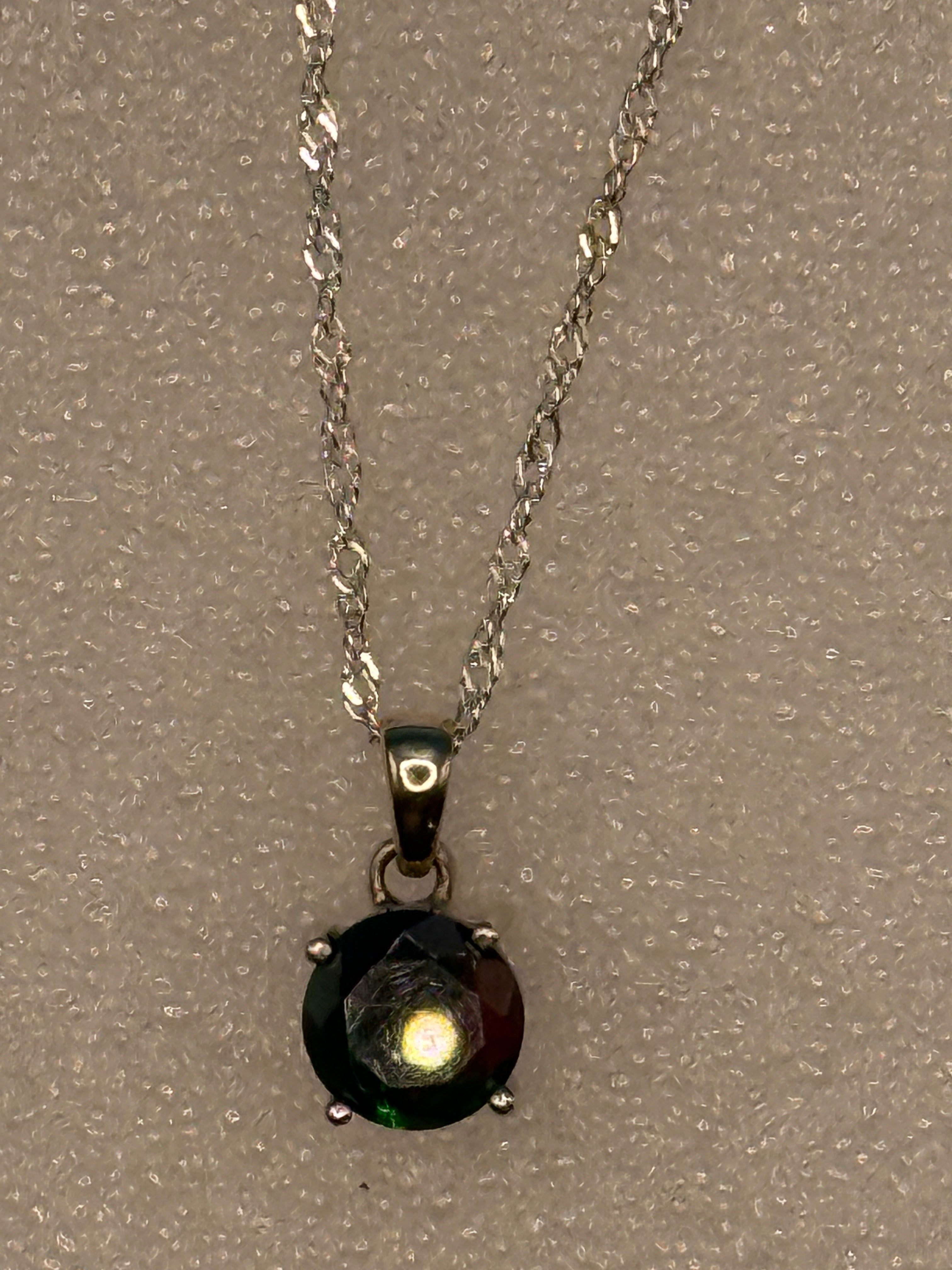 Black Opal Necklace