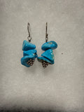 Authentic sleeping, beauty, turquoise earrings