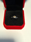 Adjustable tiger eye daisy toe ring.
