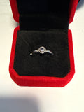 Adjustable Tanzanite toe ring.